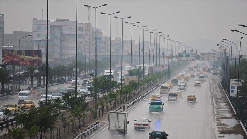 طقس العراق لهذا اليوم والأيام المقبلة