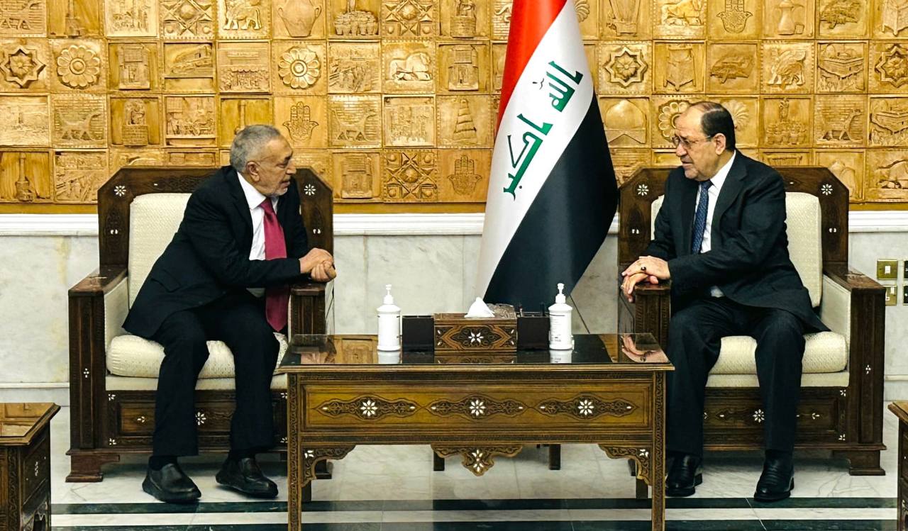 خلال استقباله المشهداني.. المالكي: أهمية العمل الجماعي لتقديم القوانين والتشريعات التي تصب في مصلحة المواطن