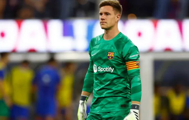 عودة مرتقبة لـ "تير شتيغن" إلى برشلونة قبل نهاية الموسم